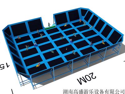 蹦床乐园|蹦床乐园图片|蹦床乐园报价|公园大蹦床|成人大蹦床