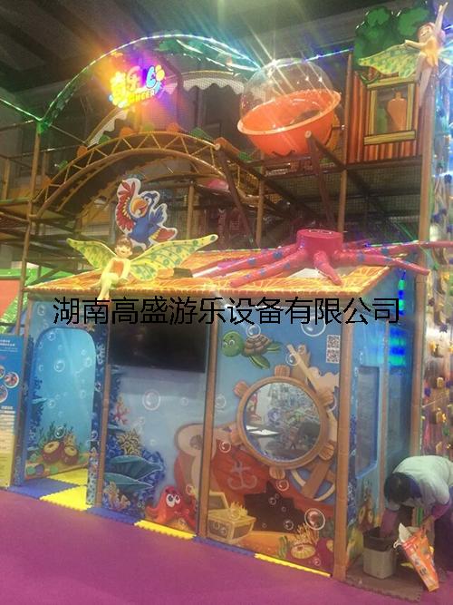 广州展会室内儿童乐园淘气堡案例